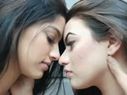 Besos de lesbianas